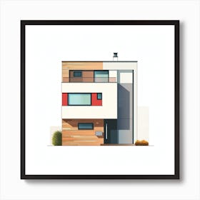 Modern House 5 Art Print