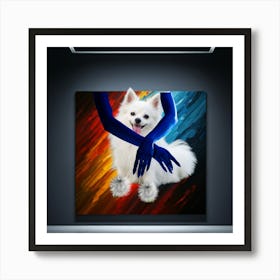 Dog Painting Art Print