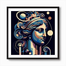 Greek Goddess Art Print