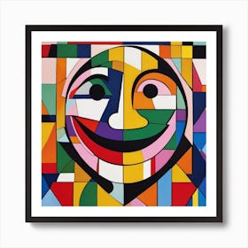 Smiley Face Art Print