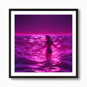 Into The Ocean Art Print