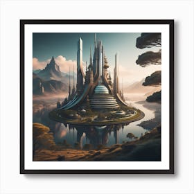 City Of Tomorrow 2 Art Print