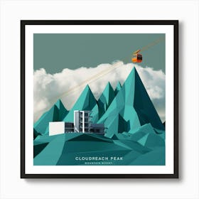 Mountain Range 1 Art Print