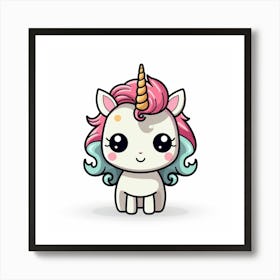 Cute Unicorn 567 Art Print