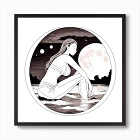 Moonlight 2 Art Print