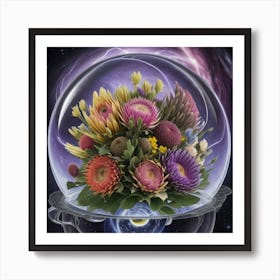 Australian Flower Bouquet 3 Art Print