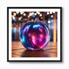 Crystal apple Art Print