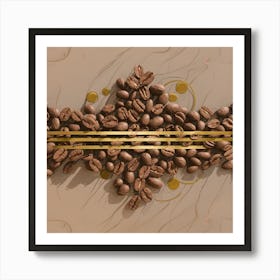 Coffee Beans 2 Art Print