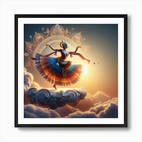 Krishna Art Print