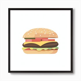 Hamburger 7 Art Print