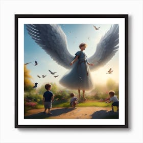 Angel 1 Art Print