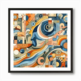 Abstract Painting31 Art Print