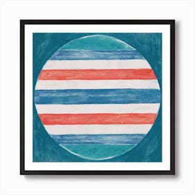 Oppressed Stripes Art Print