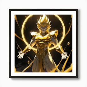 Dragon Ball Z Wallpaper 46 Art Print