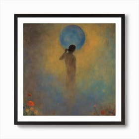 'The Moon' 1 Art Print