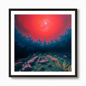 The Garden Of The Gods Art Print