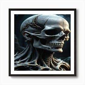 Skeleton 4 Art Print