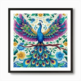 Peacock 1 Art Print