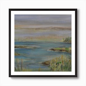 Wetlands At Dawn Art Print