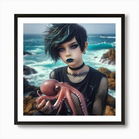 Octopus 9 Art Print