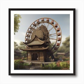 Ferris Wheel Art Print