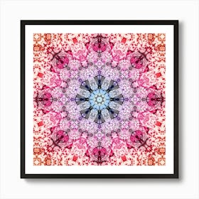 Pink Abstract Pattern 2 Art Print