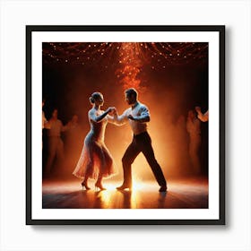 Tango 4 Art Print