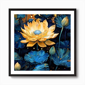 Lotus Flower 21 Art Print