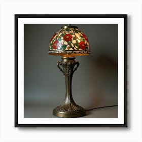 Tiffany Table Lamp 1 Art Print