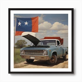 Texas Truck Art Print