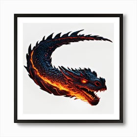 Dragon Head 5 Art Print