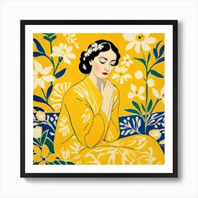 Asian Woman 9 Art Print