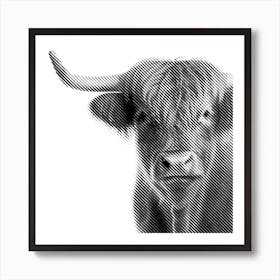 Highland Cow 2 Art Print