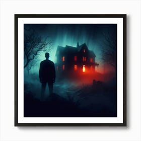 Haunted House 10 Art Print