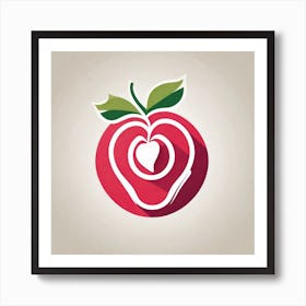 Apple Logo Art Print