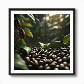 Coffee Beans 159 Art Print