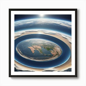 The Earth Is Fl 64896947 0015 4c46 86dc 7f122f533099 Art Print