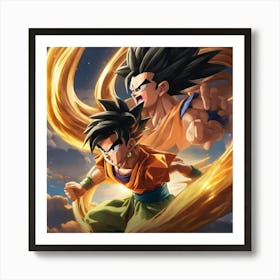 Dragon Ball Z 45 Art Print