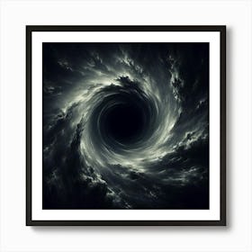 Black Hole 2 Art Print