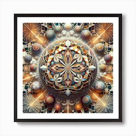 Mandala 122 Art Print