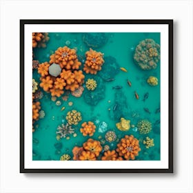 Underwater Coral Reef 6 Art Print