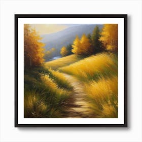 Path To The Sun Art Print