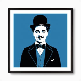 Charlie Chaplin 3 Art Print