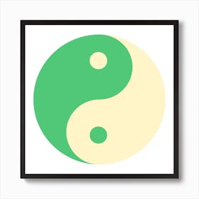 Yin Yang Symbol 17 Art Print