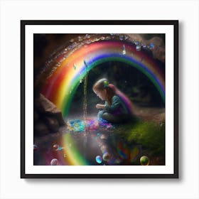 Rainbow In The Sky Art Print