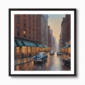 Old New York 1 Art Print