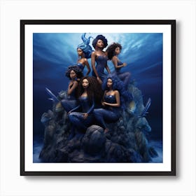 La Isla de las Sirenas Illusoria Art Print