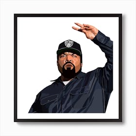 Ice Cube  Art Print