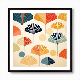 Abstract Geometric Pattern Art Art Print