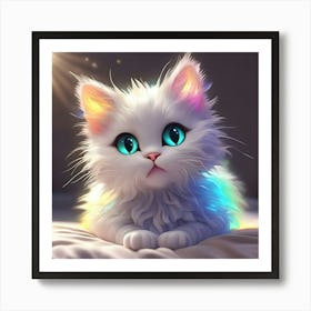 Cute Kitten 18 Art Print